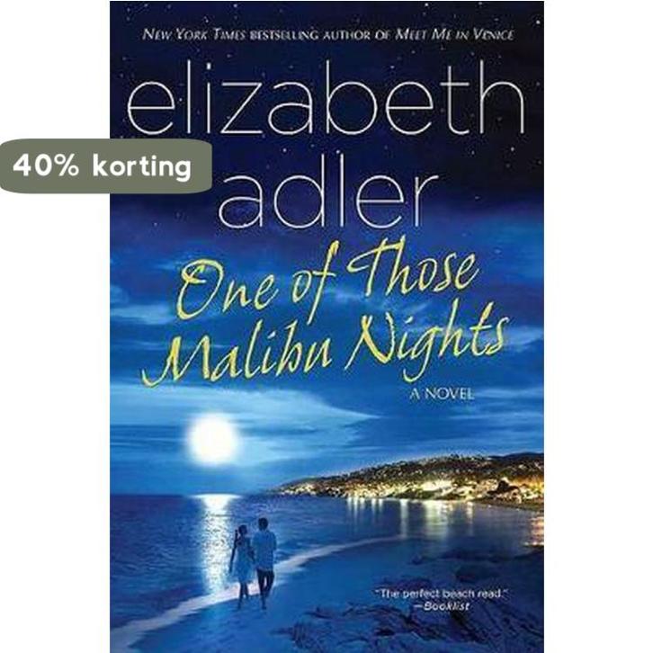 One Of Those Malibu Nights 9780312557256 Elizabeth Adler, Boeken, Taal | Engels, Gelezen, Verzenden
