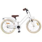 vidaXL Kinderfiets 18 Inch voor 5-7 jaar oud Wit, Verzenden
