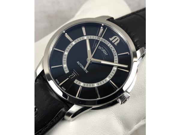 Veiling - Maurice Lacroix Pontos Day-Date PT6358-SS001-332-2, Handtassen en Accessoires, Horloges | Heren