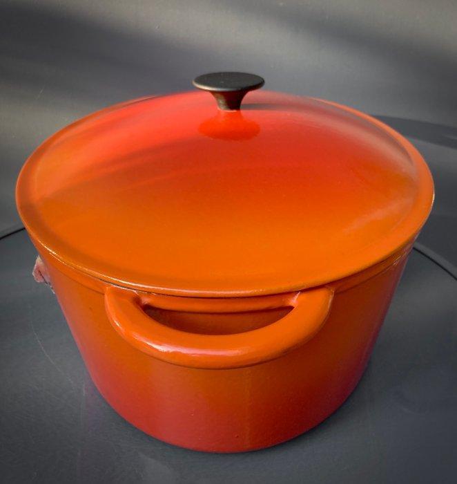 Braadpan - bron, Emaille, Antiek en Kunst, Antiek | Keukengerei