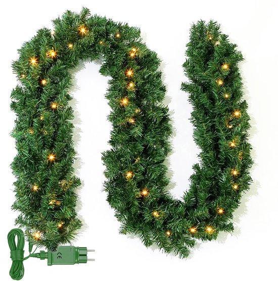 2dekans | Nordlandia guirlande met verlichting - Timer -, Diversen, Kerst, Ophalen of Verzenden