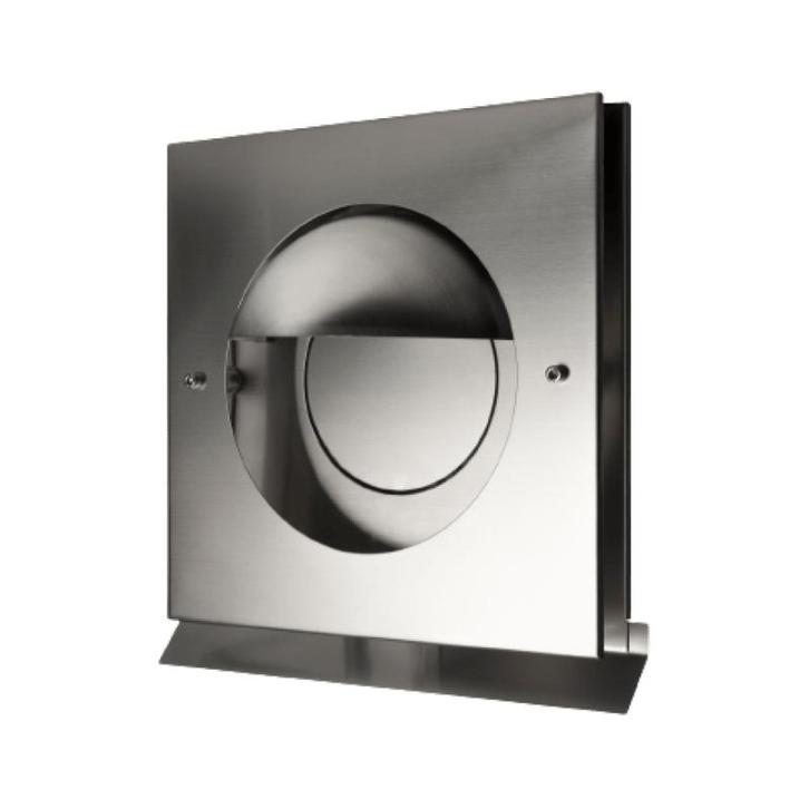 Design gevelkap PREMIUM LINE - KAPPA - Ø 125mm - RVS, Doe-het-zelf en Bouw, Ventilatie en Afzuiging, Nieuw, Verzenden