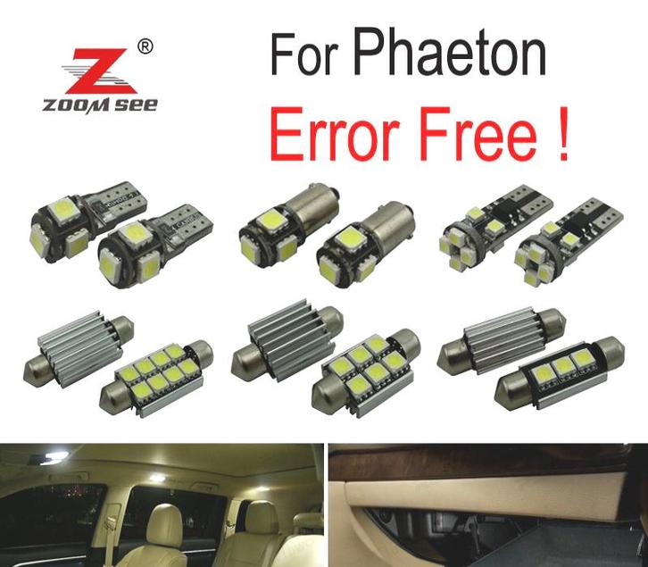 Kit 34 Ampoules Led Intérieur Pour Volkswagen Vw Phaeton 200, Auto-onderdelen, Verlichting, Verzenden
