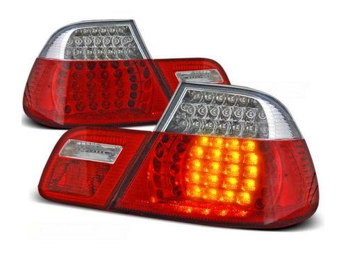 LED achterlicht units Red White geschikt voor BMW E46 Coupe, Autos : Pièces & Accessoires, Éclairage, Envoi