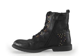 IK-KE Veterboots in maat 34 Zwart | 5% extra korting beschikbaar voor biedingen