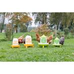 Nourrisseur auto. pr 2,4l/2kg, avec pieds, vert et motifs -