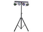 Ibiza Light DJLIGHT65 Licht Standaard 2 RGBW Par Cans + 2, Nieuw