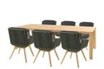 4 Seasons Outdoor Flores tuinset groen met Lucas tafel 240, Tuin en Terras, Nieuw
