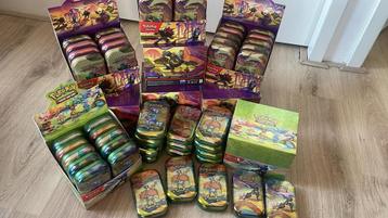 Mini Tins in de aanbieding – Shrouded Fable & Vibrant Paldea beschikbaar voor biedingen