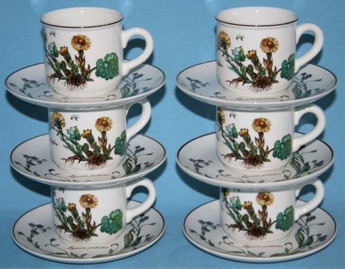 Villeroy & Boch - Service à café pour 6 personnes (12) -, Antiek en Kunst, Antiek | Meubels | Tafels