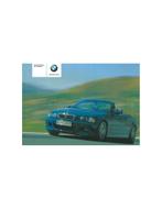 2005 BMW M3 CABRIOLET INSTRUCTIEBOEKJE DUITS, Ophalen of Verzenden