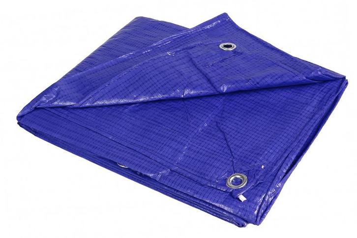 Blauw dekzeil 1,5 x 2,5 m – PE 80 GSM, Doe-het-zelf en Bouw, Gereedschap | Overige machines, Nieuw, Verzenden
