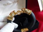 Figure - Duchess of Windsor panther bracelet  with genuine, Antiek en Kunst