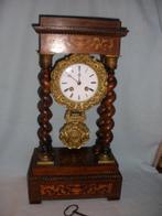 Pendule portique - Japy Freres Paris - Antique Bois, Laiton,