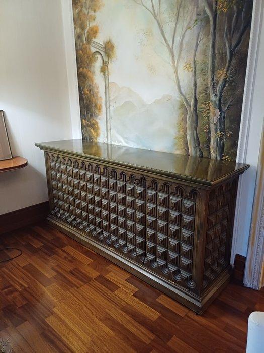 Credenza - hard hout - Houten Spaanse mobiel, Antiquités & Art, Curiosités & Brocante