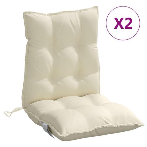 Tuinkussens met korting! Cremekleurige stoelkussens aan s..., Tuin en Terras, Tuinmeubel-accessoires, Nieuw, Verzenden