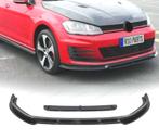 SPOILER LAME PARE-CHOCS AVANT VOLKSWAGEN VW GOLF 7 GTI NOIR, Auto-onderdelen, Verzenden, Nieuw
