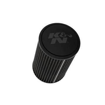 K&N Universeel Dryflow Zwart Luchtfilter Konisch 89mm aanslu, Verzenden