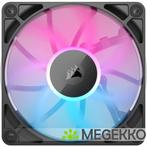 Corsair iCUE LINK RX120 RGB 120mm PWM Fan Expansion Black, Computers en Software, Verzenden, Nieuw
