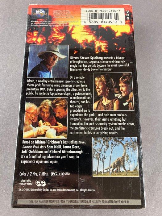 Jurassic Park VHS - MCA Video factory sealed NTSC USA Home, Verzamelen, Film en Tv
