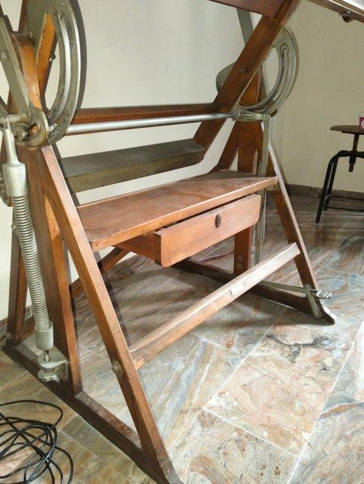 Tekentafel - Hout, hard hout, Antiek en Kunst, Curiosa en Brocante