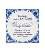 Delfts Blauw Tegel Pensioen 14,5cm, Nieuw, Verzenden