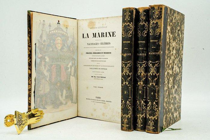 M. Van. Tenac - Histoire générale de la marine comprenant, Antiek en Kunst, Antiek | Boeken en Manuscripten