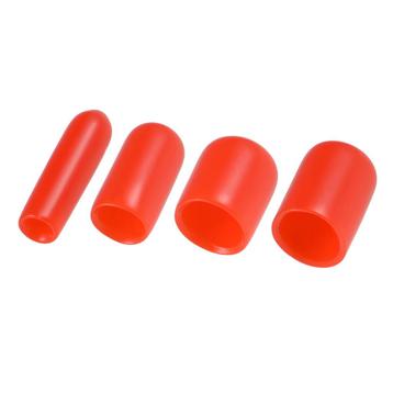 Set van 50 flexibele beschermhoezen (rond, 6,0 mm, rood) beschikbaar voor biedingen