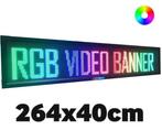 UltraPro LED video lichtkrant 264*40cm - RGB, Zakelijke goederen, Kantoor en Winkelinrichting | Apparatuur en Telecommunicatie