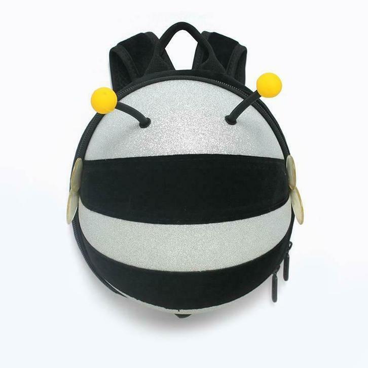 Kinderrugzak Bij (Zilver-Glitter), Handtassen en Accessoires, Kindersieraden, Verzenden