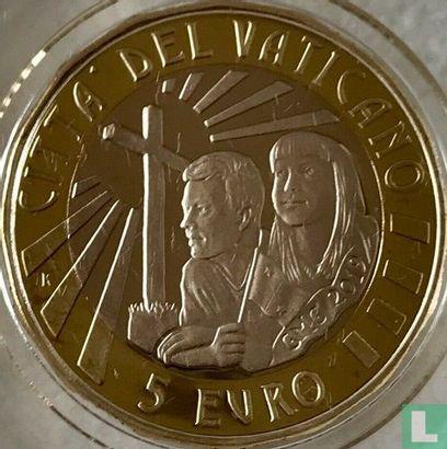 Vaticaan 5 euro 2019 34th World Youth Day in Panama, Postzegels en Munten, Munten | Europa | Euromunten, Losse munt, 5 euro, Vaticaanstad
