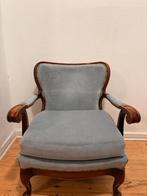 Fauteuil - Fluweel, Antiek en Kunst