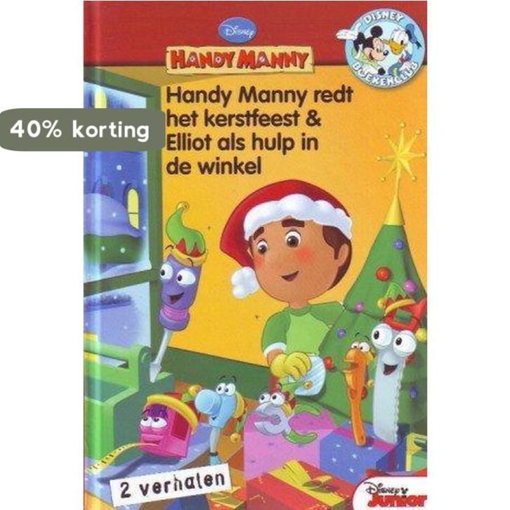 Handy Manny redt het kerstfeest & Elliot als hulp in de, Boeken, Stripverhalen, Gelezen, Verzenden