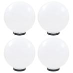 vidaXL LED-bollampen 4 st rond 30 cm PMMA, Verzenden, Nieuw