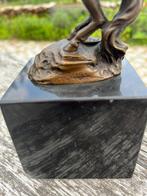 A.Barge - Sculpture, Steigerend Paard - 22 cm - Bronze,, Antiek en Kunst