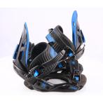 M L snowboard bindingen NITRO FREESTYLE CUSTOM, black/blue, Sport en Fitness, Snowboarden, Verzenden, Nieuw