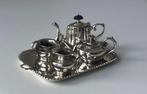 Koffie- en theeservies (5) - Zilver - 5-delig miniatuur