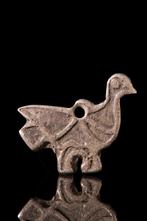 Byzantijns Zilveren duifamulet  (Zonder Minimumprijs), Antiek en Kunst