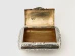 Boîte de tabac à priser - Argent 833 - Boîte à tabac en