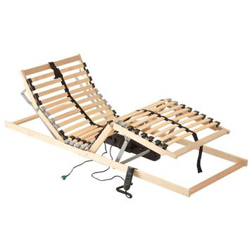 vidaXL Sommier à lattes électrique sans matelas avec 7 beschikbaar voor biedingen