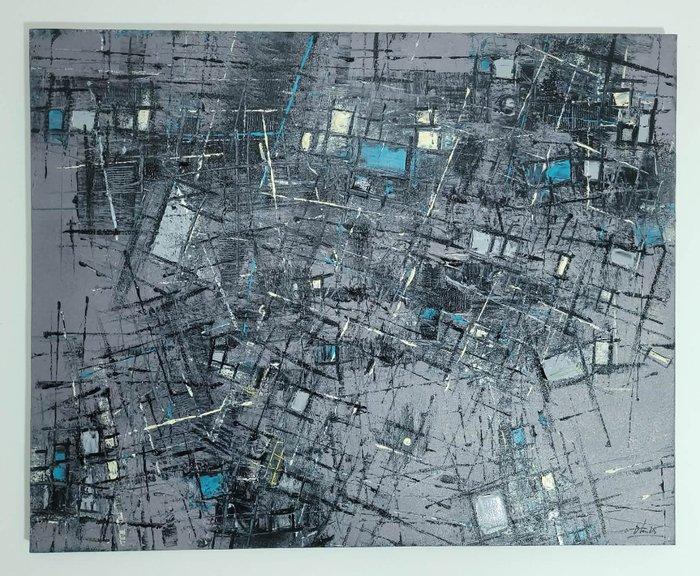 Pham Dang Tan (1982) - Fondations Silencieuses 80 X 100, Antiek en Kunst, Kunst | Schilderijen | Modern