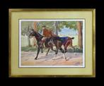 Pierre Olivier Dubaut 1886-1968. - Lad ramenant un cheval à