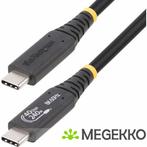 StarTech.com USB4 Gen 3x2 40Gbps 240W USB Type-C 1m USB-IF, Informatique & Logiciels, Verzenden