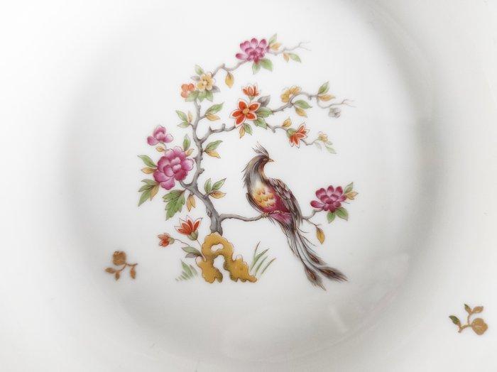 Limoges - Bord (12) - Creuses - Oiseau sur une branche, Antiek en Kunst, Antiek | Meubels | Tafels