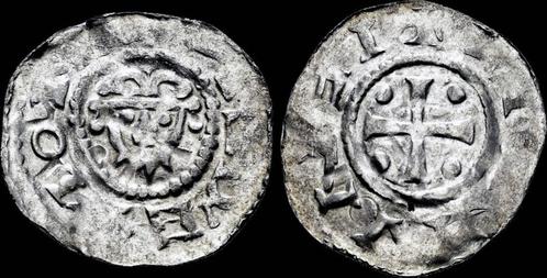1059-1086 Germany Saxony Duke Hermann Ar denar zilver, Postzegels en Munten, Munten | Europa | Niet-Euromunten, België, Verzenden