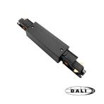 Luxar 3-Fase Rail DALI I-Vorm Connector Zwart, Verzenden, Nieuw
