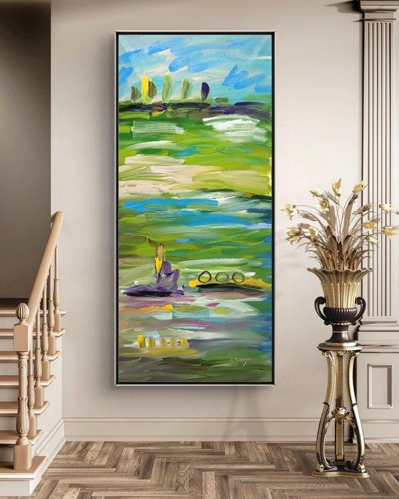 CARDUSU - “ Alegria 41 ” XXL - No Reserve - Obra única, Antiek en Kunst, Kunst | Schilderijen | Modern