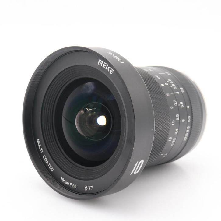 Meike 10mm F/2.0 Sony E | Tweedehands, Audio, Tv en Foto, Foto | Lenzen en Objectieven, Zo goed als nieuw, Verzenden