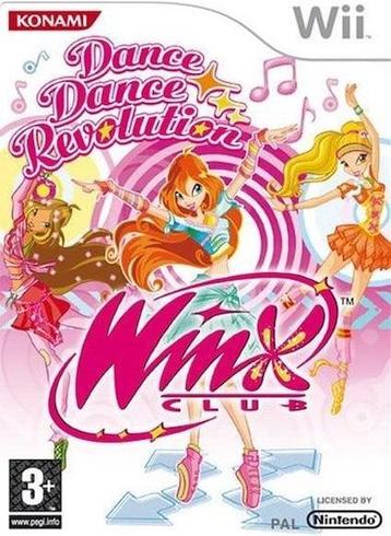 Dance Dance Revolution Winx Club (Wii Games) (Nintendo Wii), Ophalen of Verzenden, Zo goed als nieuw