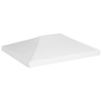 vidaXL Prieeldak 270 g/m² 4x3 m wit, Verzenden, Nieuw